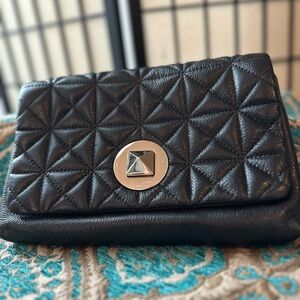 Kate Spade Natalia Black Quilted Leather Bag